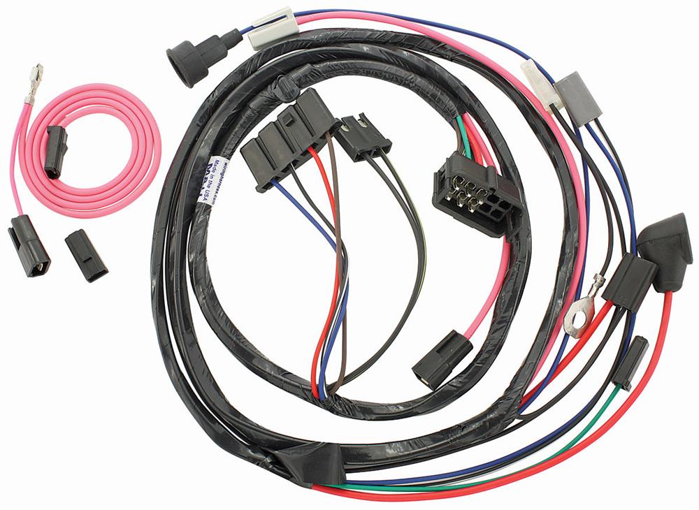 Wiring Harness, Engine, 1964 GTO/Lem./Temp., V8, Man. Trans, HEI, W/AC