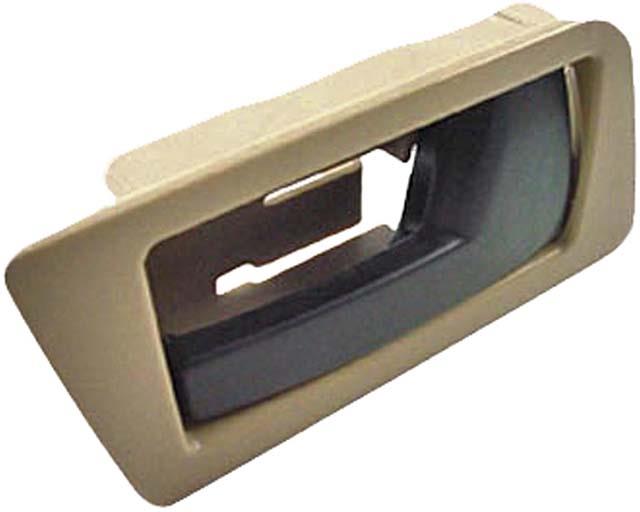 interior door handle - rear right - black+camel (beige)