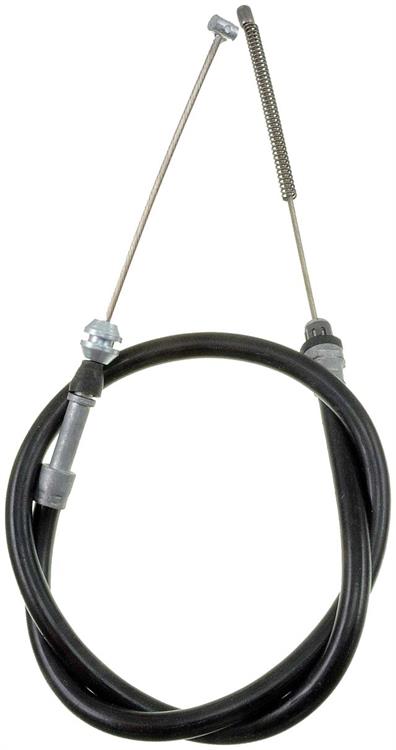 parking brake cable, 129,24 cm, rear right