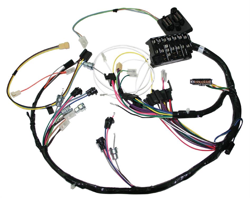 Wiring Harness, Dash, 1964 Lemans/Tempest, 6 Cyl., Column Shift Auto/All Manual 