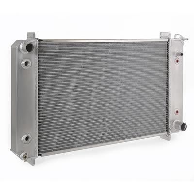 Natural Finish Radiator for GM w/Dual Coolers