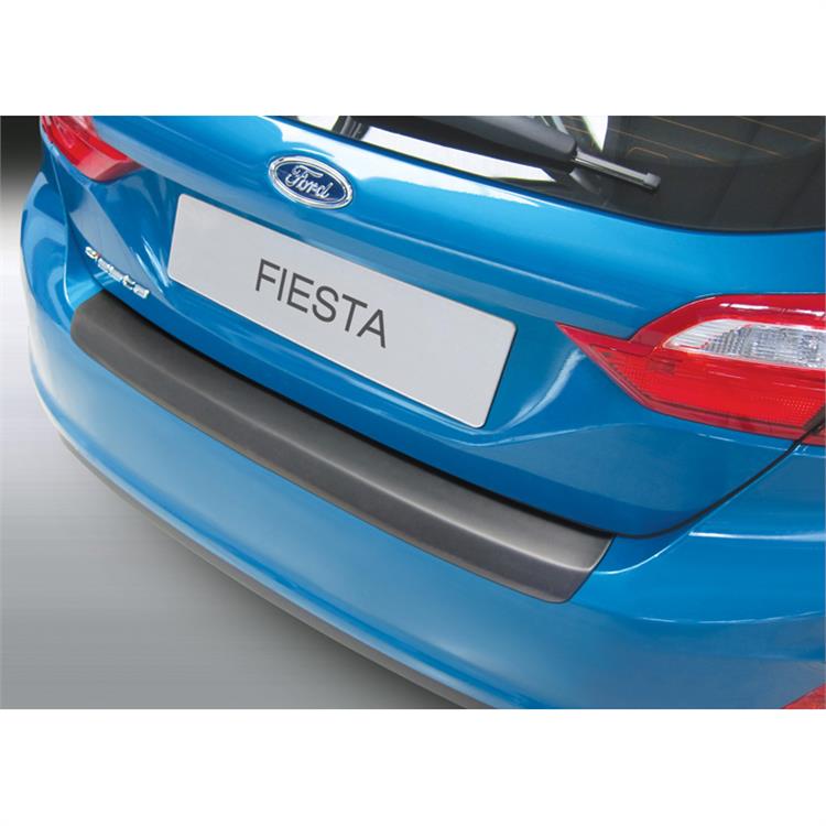 ABS Achterbumper beschermlijst passend voor Ford Fiesta VIII 3/5-deurs 2017- Zwart