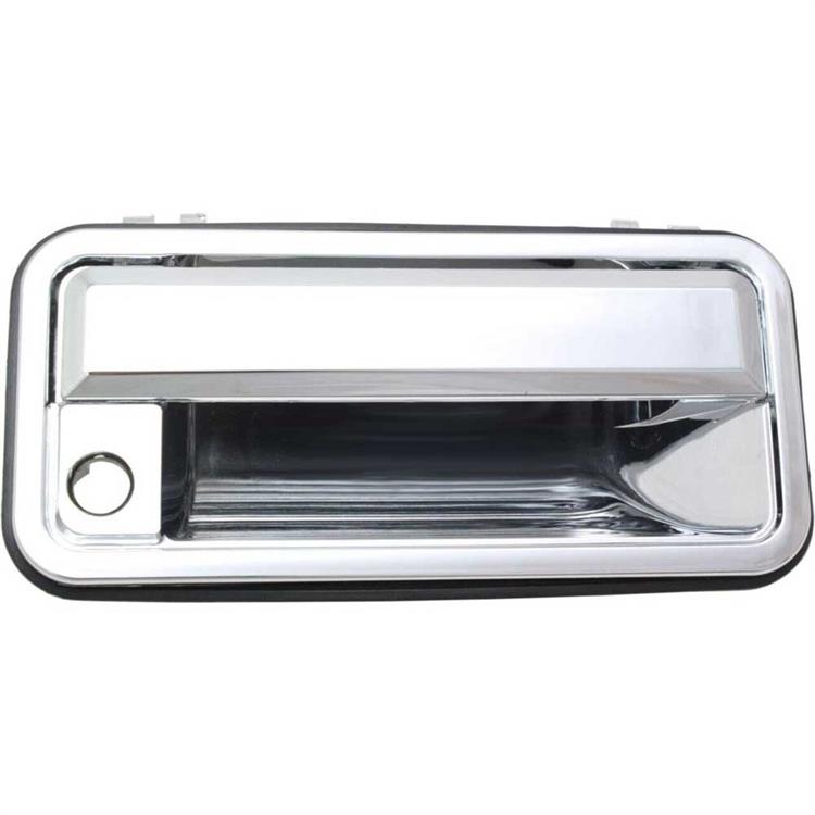 1988-94 Chevrolet, GMC C/K (GMT400) Truck, SUV	 Exterior Door Handle	 Front	 Chrome	 LH Driver Side