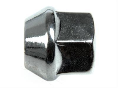 Wheel Lug Nut, Steel, Chrome, 1/2"-20 RH, Conical