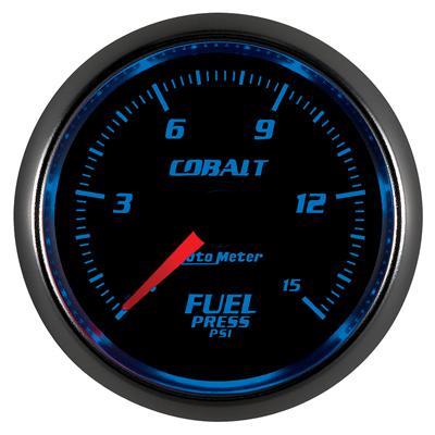 Fuel pressure, 52.4mm, 0-15 psi, electric