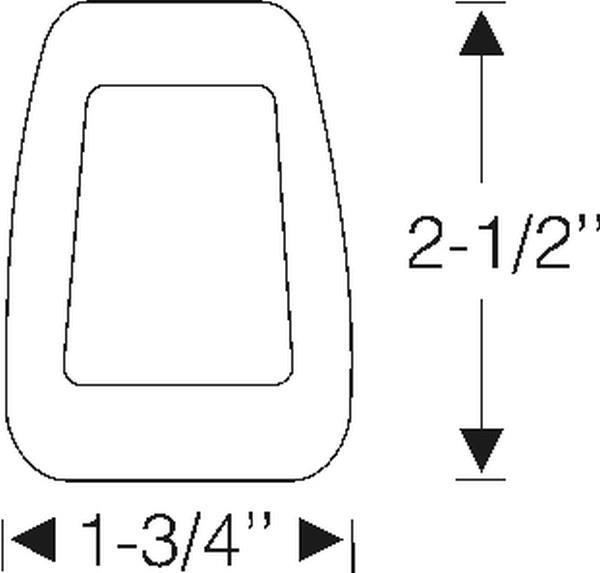 Mounting gasket, w/s wiper tra