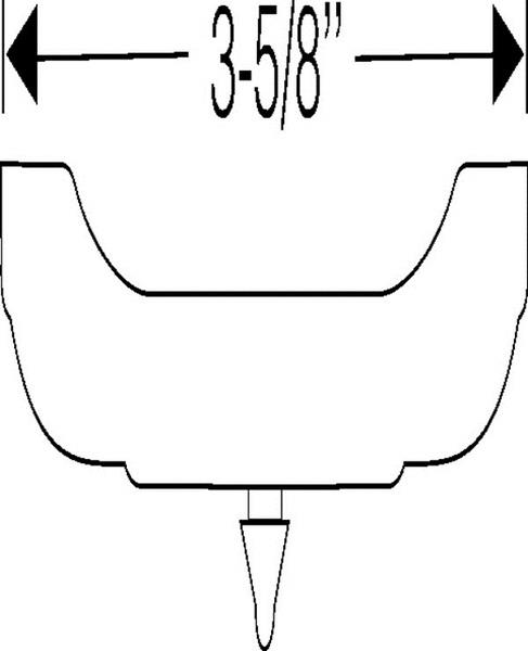 Radiator mounting pad