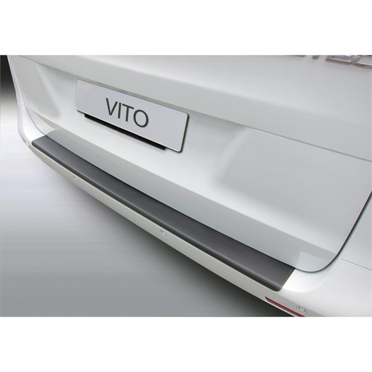 ABS Achterbumper beschermlijst Mercedes Vito/V-Klasse/Viano 5/2014- Zwart