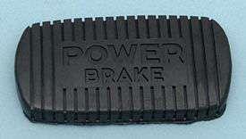 Power Brake Pedal Pad,53-57