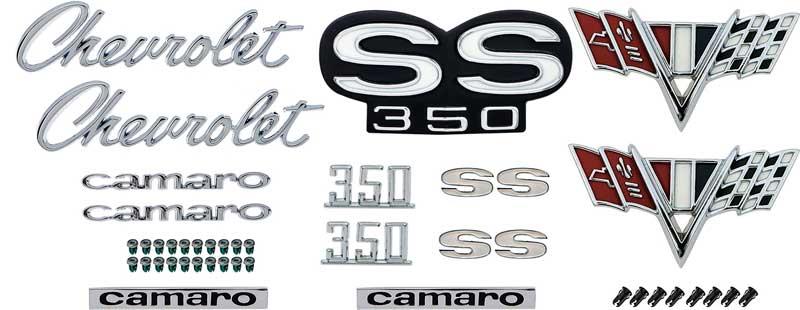 emblemsats exteriör, SS-350