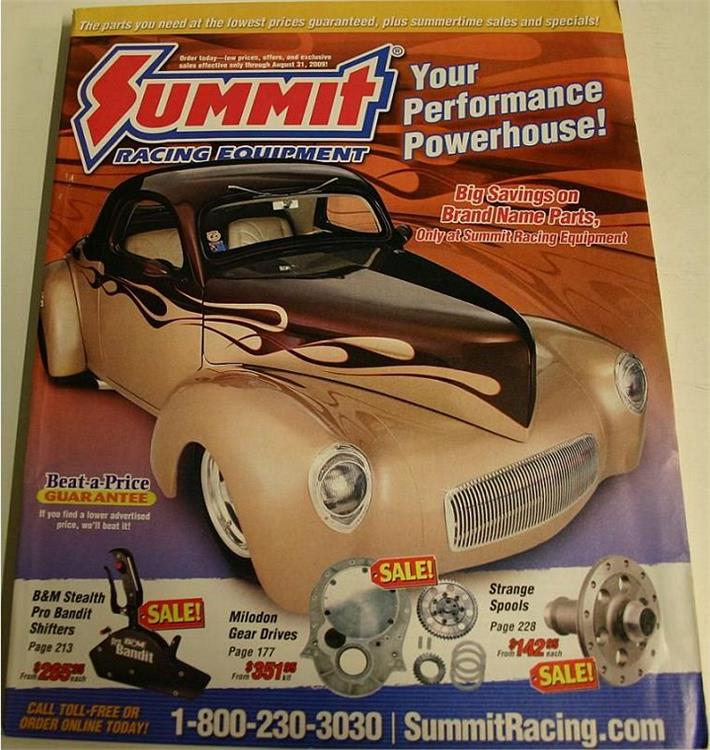 katalog, Summit Racing Equipment Catalog Dalhems