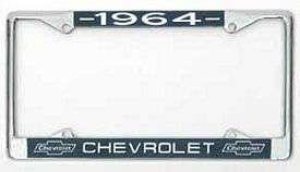 License Plate Frame,Chrm,1964