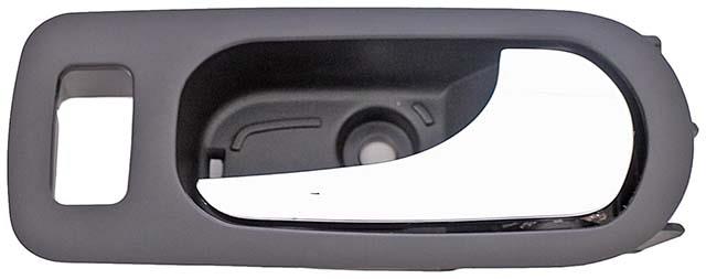 interior door handle - rear right - chrome lever+black housing (ebony)