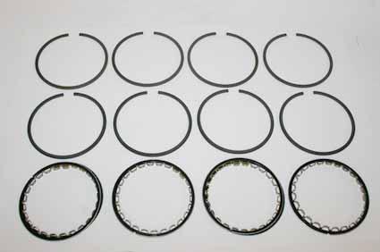 Piston Rings 3,72 tum(94,96mm) 2,0x2,0x4,76 De Soto 1955-1956