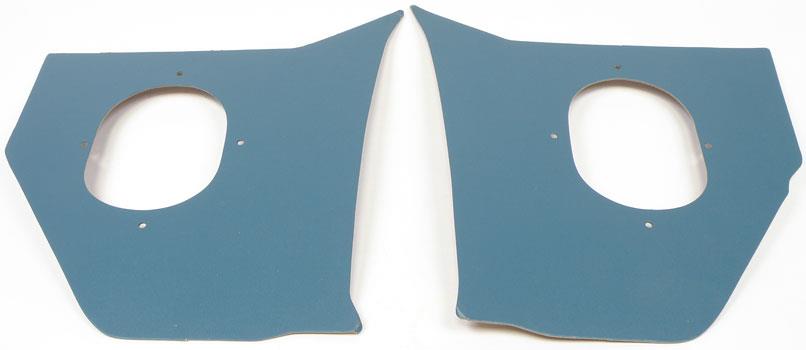 1959-60 CHEVROLET FULL SIZE LIGHT BLUE KICK PANELS