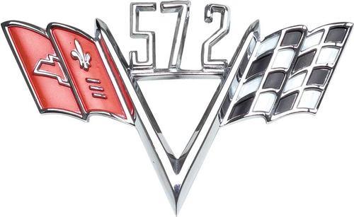 572 Crossed Flags	 Front Fender Emblem	 Each