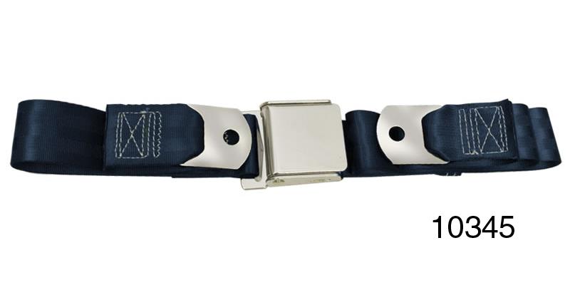 Seat belt, one personset, rear, dark blue