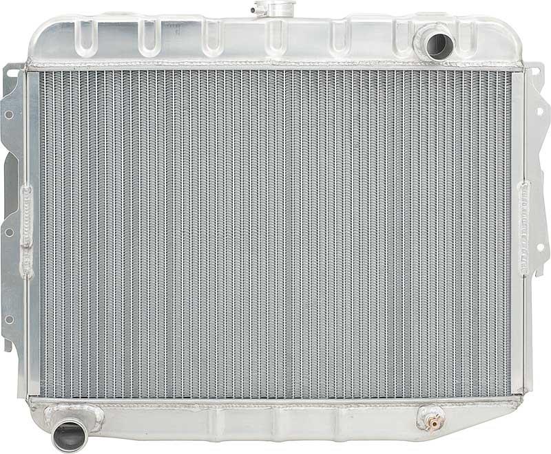 1966-69 Mopar B-Body Big Block V8 With Std Trans 26" Wide 2 Row Aluminum Desert Cooler Radiator