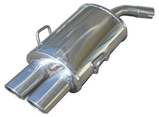 Muffler Rear Bm 3 E36 320i 92- 2x90x70mm