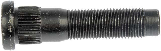 9/16-18 Serrated Wheel Stud - 0.670 In. Knurl, 2.472 In. Length