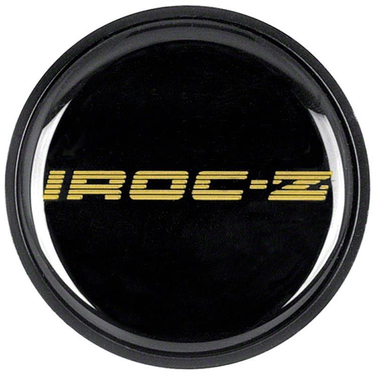 1985-87 IROC-Z WHEEL CENTER CAP EMBLEM-GOLD