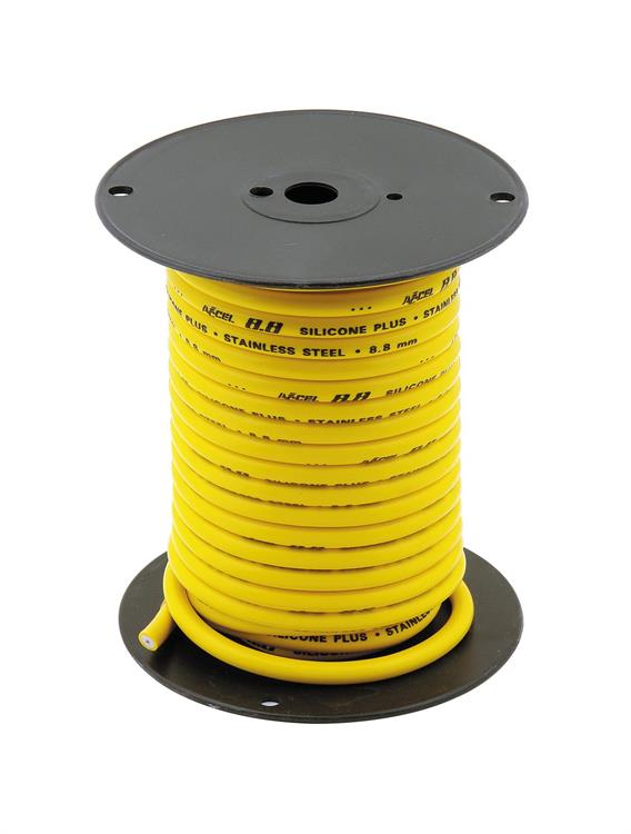 Spark Plug Wire, 8.8mm, Solid Core, Yellow