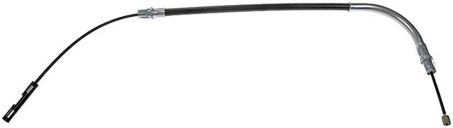 parking brake cable, 45,59 cm, rear right