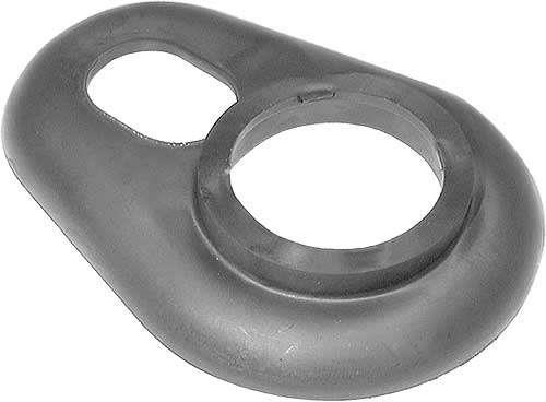 Steering Tube Seal, On Top Of Floor Mat, Molded Rubber