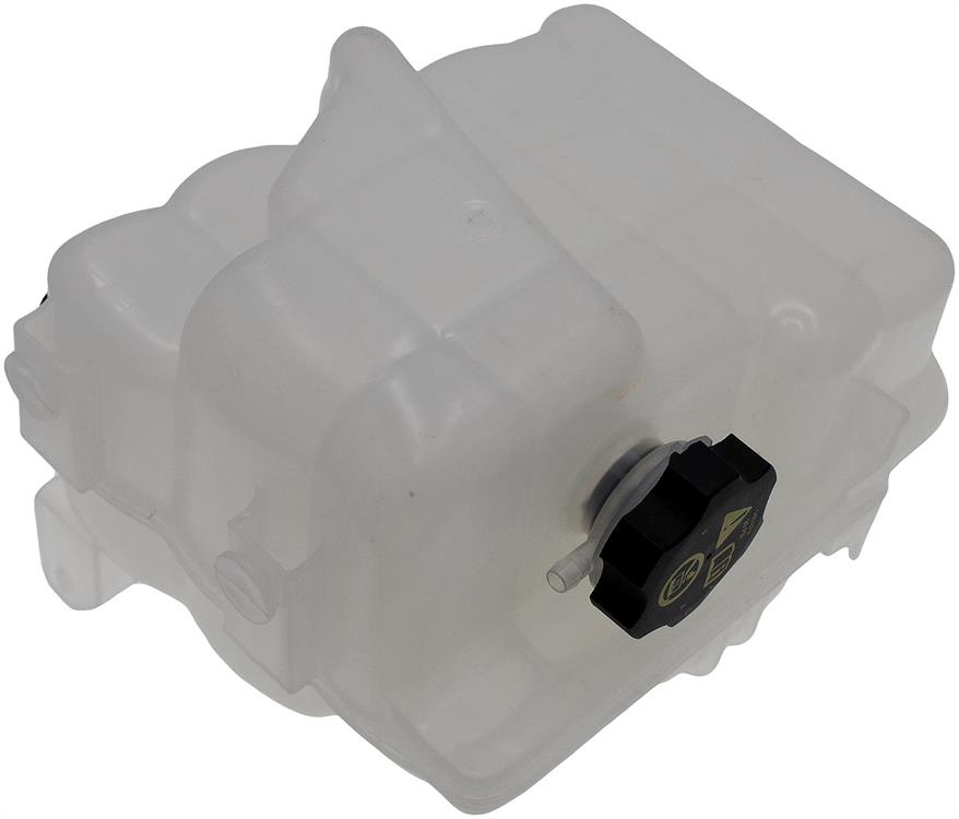 Overflow and Recovery Tank, Coolant Reservoir, Replacement, Includes Cap, Plastic