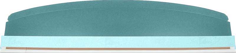 Standard Rear Seat Shelf, Aqua/Turquoise