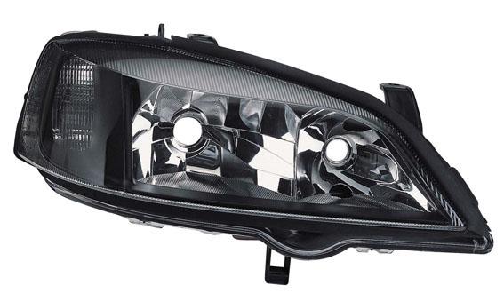 Set Koplampen passend voor Opel Astra G 1998-2003 - Zwart/Helder