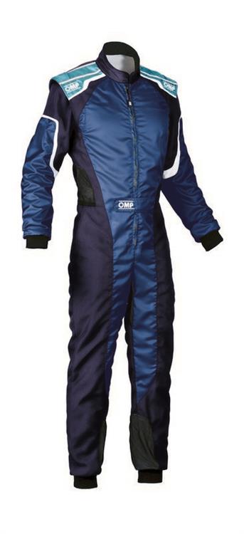 KS-3 KART OVERALL BLUE / WHITE / CYAN SZ. 50