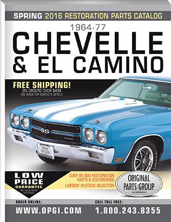 katalog OPGI Chevelle / El Camino 1964-1977