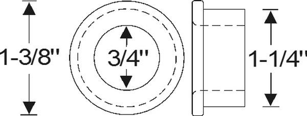 Axle rebound pad