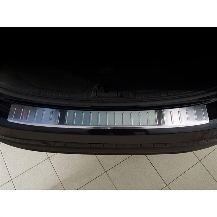 RVS Achterbumperprotector passend voor Volvo V60 2010-2018 'Ribs'