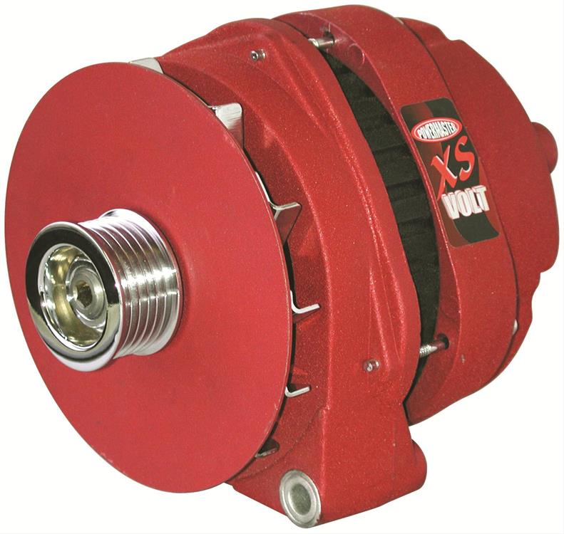 alternator / generator, 300A, 12/16 volt, Red powdercoated