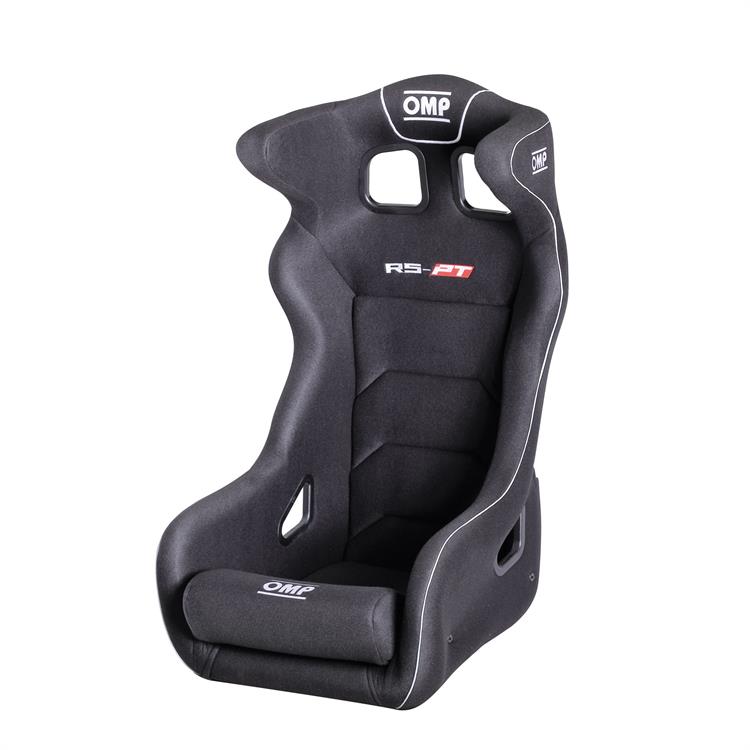 stol RS-PT.2, glasfiber, svart tyg (FIA-godkänd)
