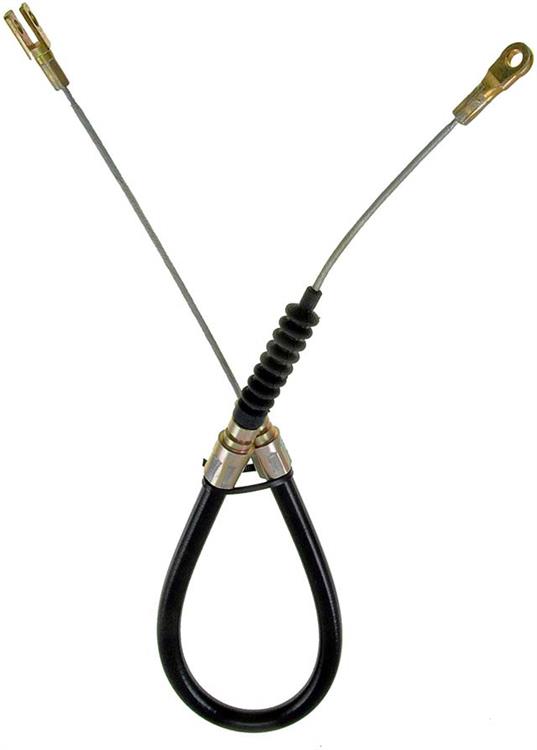parking brake cable, 76,53 cm, rear right