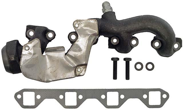 Exhaust Manifold, Cast Iron, Natural, Ford, Mercury, SUV, 5.0L, Passenger Side, Each