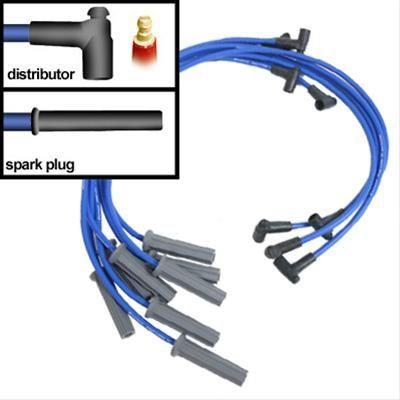 Ignition Cable Set 8mm Blue Hei