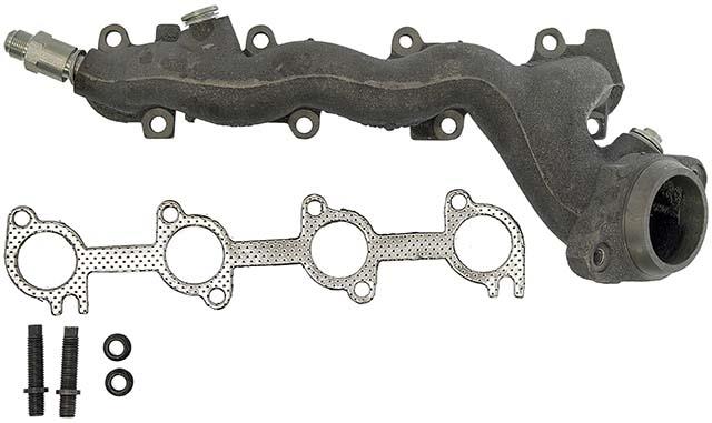 Exhaust Manifold, Cast Iron, Natural, Ford, 4.6L, Driver Side, Each