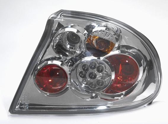 Taillights Clear / Chrome Led