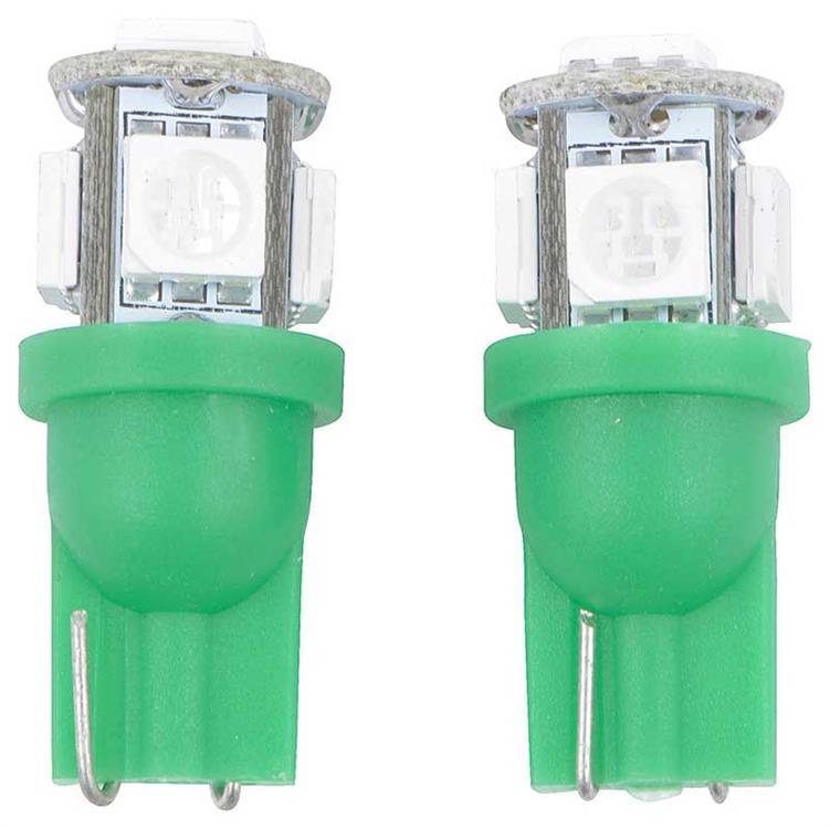 Led-lampa 194 Series Green 6000K