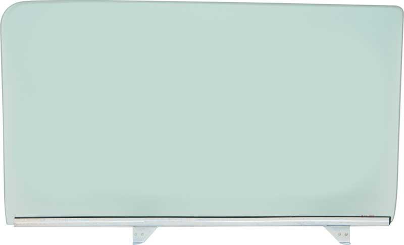 1955-57 2-Door Sedan/Wagon/Club Coupe/Delivery/Utility Door Glass Assembly LH Green Tint