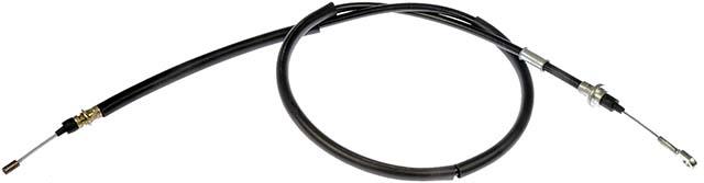 parking brake cable, 158,90 cm, rear right