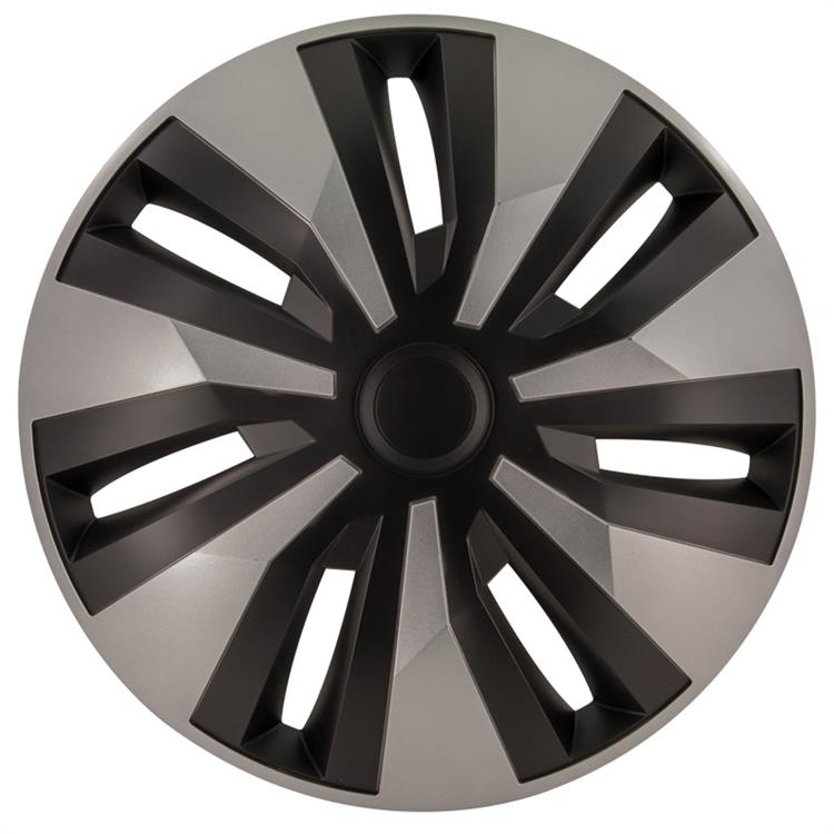 Set wheel covers Orion-VAN 15-inch silver/black (spherical)