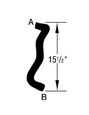 Curved Radiator Hose