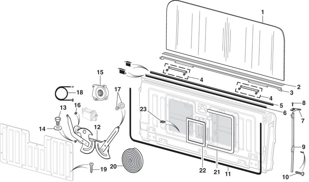 window regulator cable