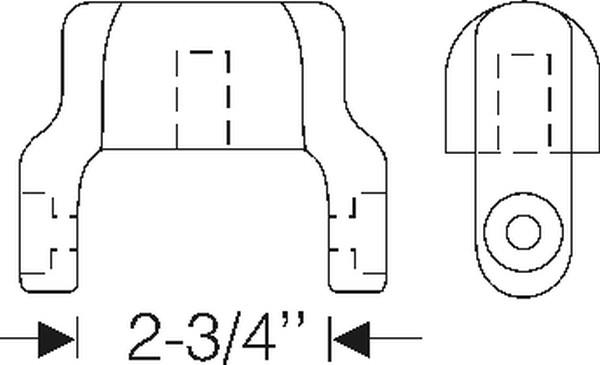 Axle rebound pad