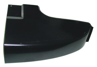 Cab Corner, Steel, Black EDP Coated, Chevrolet, GMC, LH